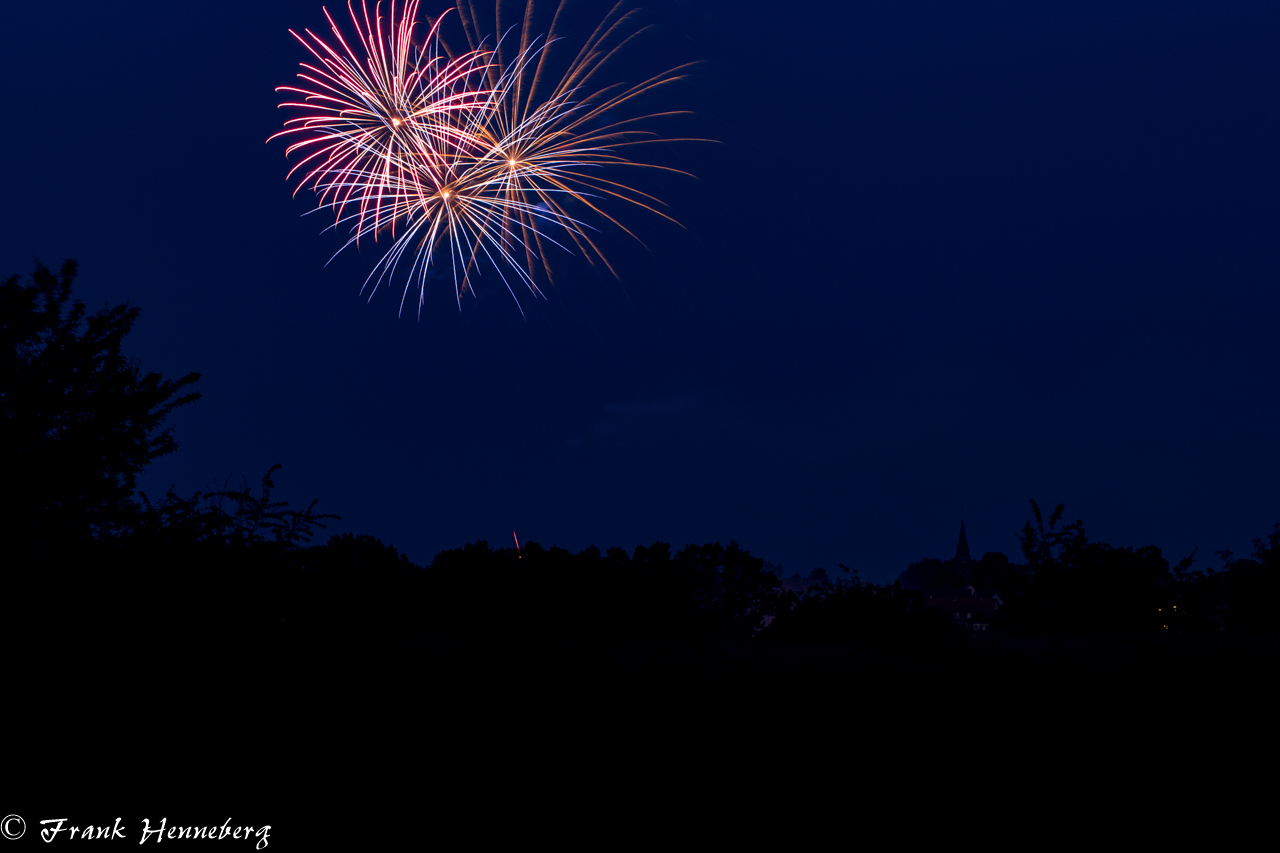 Feuerwerk fotografieren