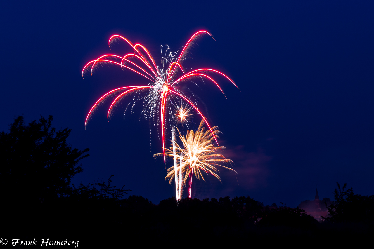 Feuerwerk fotografieren