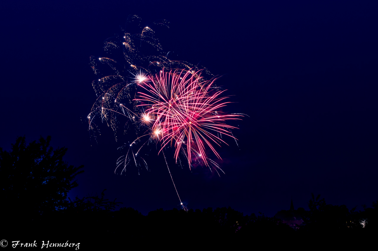 Feuerwerk fotografieren