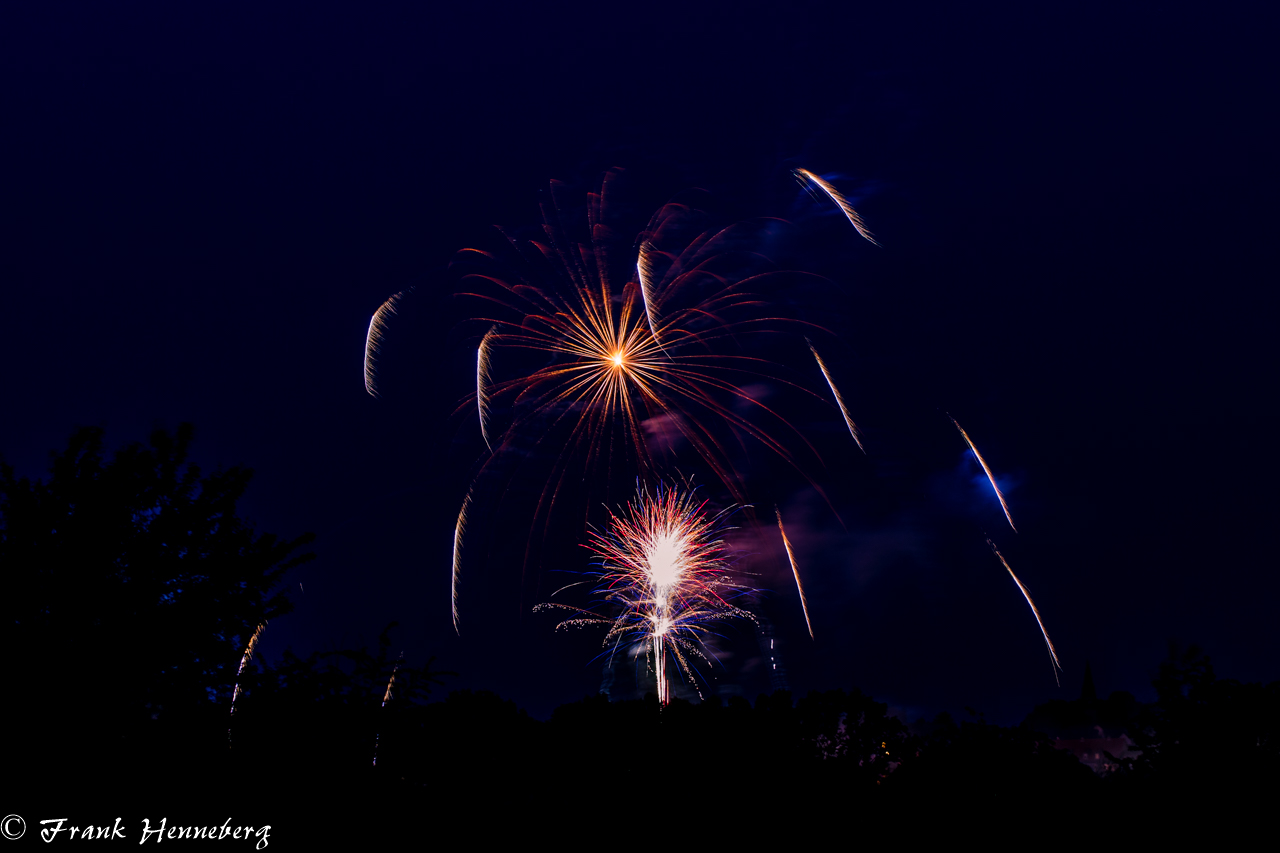 Feuerwerk fotografieren