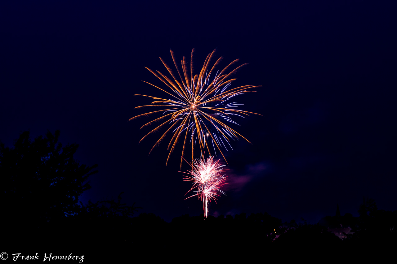 Feuerwerk fotografieren