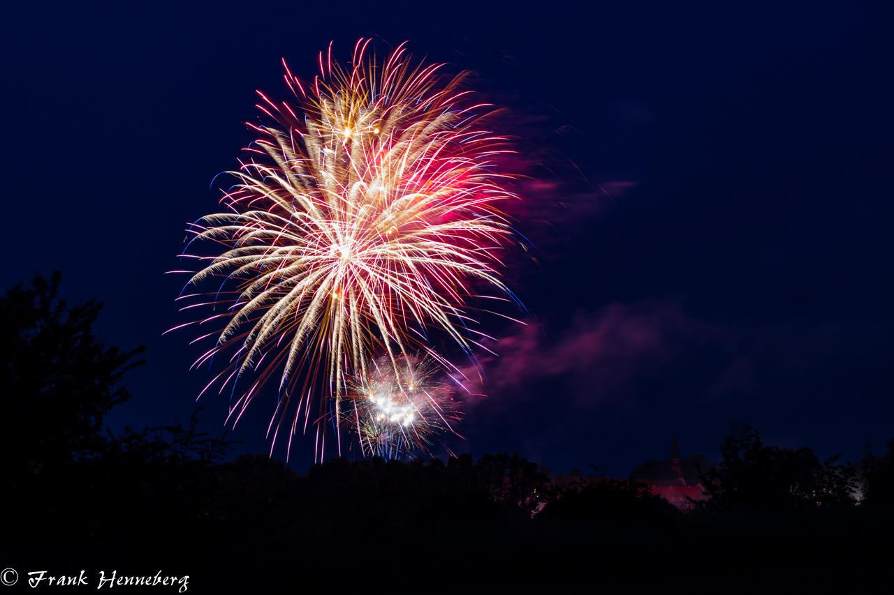 Feuerwerk fotografieren